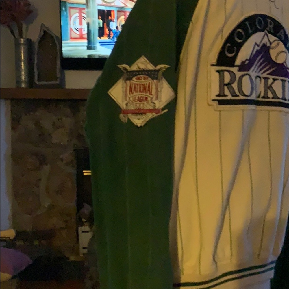 Colorado Rockies signed jacket - zipper error - Picture 2 of 6